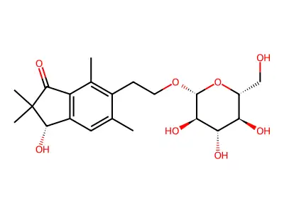 Pteroside D structure