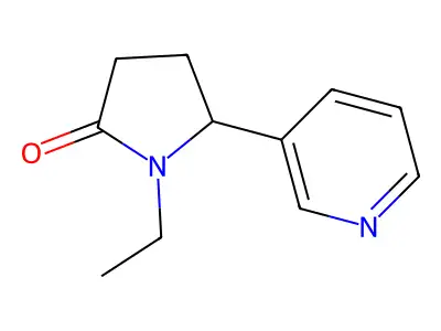 (R,S)-N-Ethylnorcotinine structure