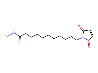 11-Maleimidoundecanoic Acid Hydrazide structure