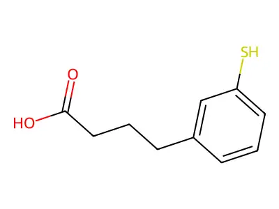 4-(3-sulfanylphenyl)butanoic Acid structure