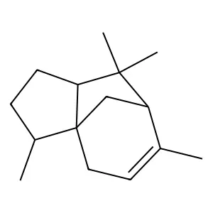 2-Epi-alpha-cedrene structure