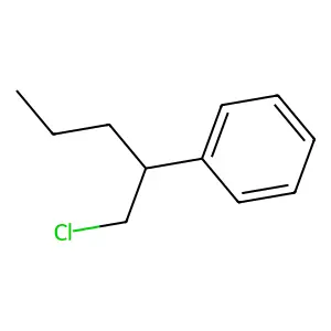 (1-Chloropentan-2-yl)benzene structure