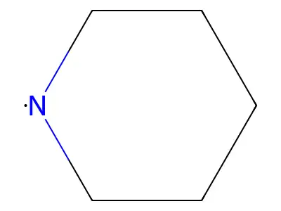 Piperidino structure