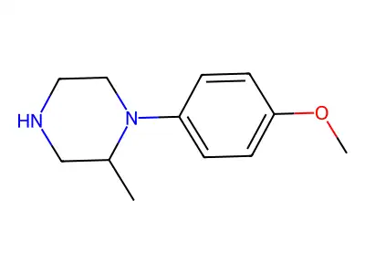 1-(4-Methoxyphenyl)-2-methylpiperazine structure
