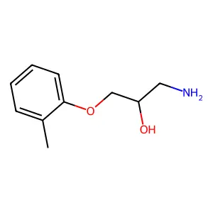 1-Amino-3-(2-methylphenoxy)propan-2-ol structure