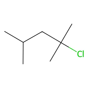 2-Chloro-2,4-dimethylpentane structure