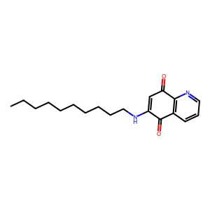 6-(Decylamino)quinoline-5,8-dione structure