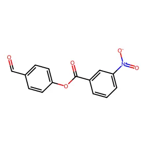 4-Formylphenyl 3-nitrobenzoate structure
