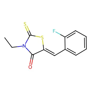 C12H10Fnos2 structure