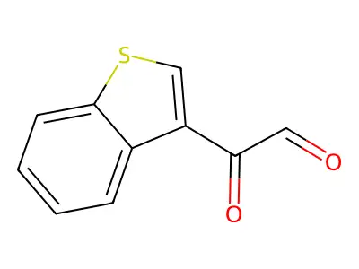 1-Benzothien-3-yl(oxo)acetaldehyde structure