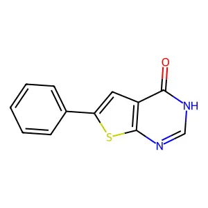 6-phenyl-3H,4H-thieno[2,3-d]pyrimidin-4-one structure