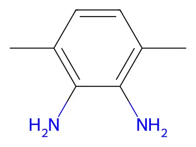 3,6-Dimethylbenzene-1,2-diamine structure