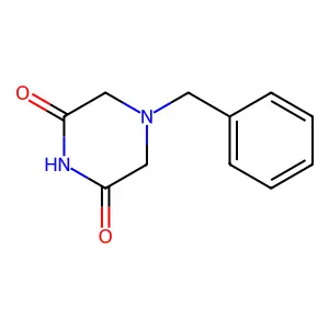 4-Benzylpiperazine-2,6-dione structure