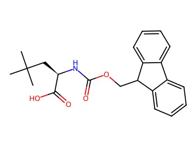 Fmoc-beta-T-butyl-L-alanine structure