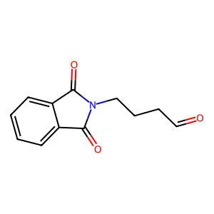 1,3-Dihydro-1,3-dioxo-2H-isoindole-2-butanal structure