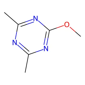 2-Methoxy-4,6-dimethyl-1,3,5-triazine structure