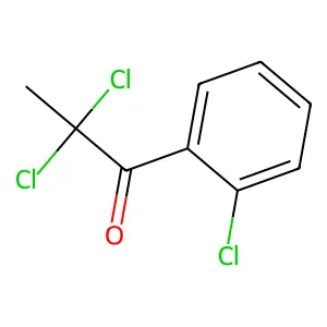 2,2-Dichloro-1-(2-chlorophenyl)propan-1-one structure