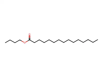 Butyl pentadecanoate structure