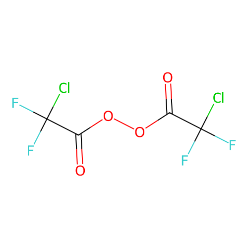 Peroxide, bis(chlorodifluoroacetyl) structure
