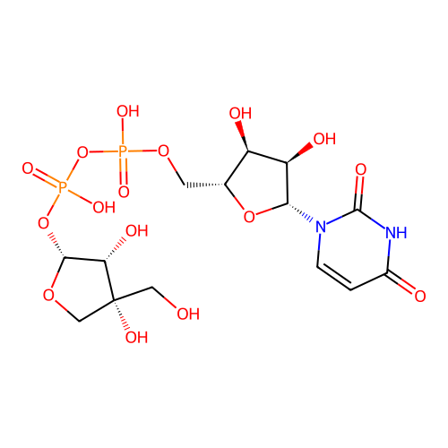 UDP-alpha-D-apiose structure
