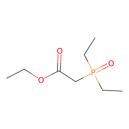 Ethyl (diethylphosphoryl)acetate structure