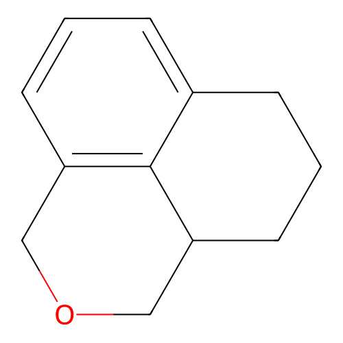 1,3,3a,4,5,6-Hexahydronaphtho[1,8-cd]pyran structure