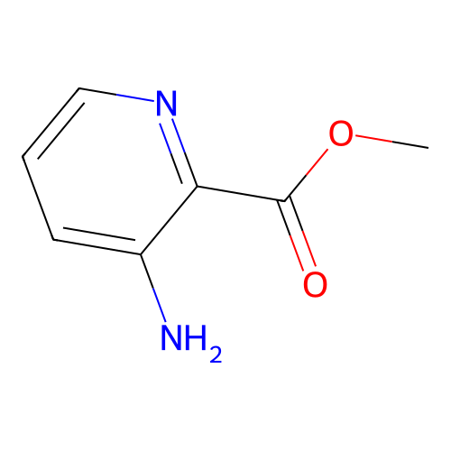 Methyl 3-aminopyridine-2-carboxylate structure