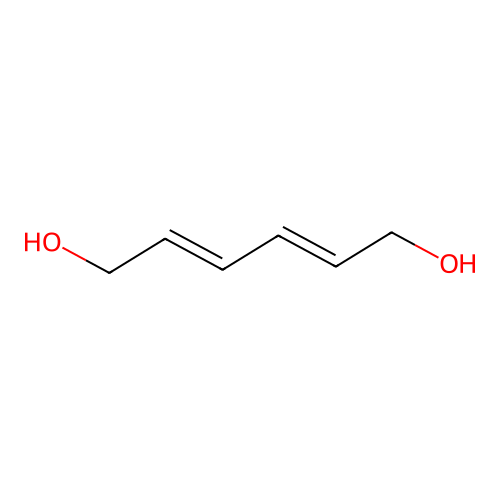 cis,cis-2,4-Hexadiene-1,6-diol structure
