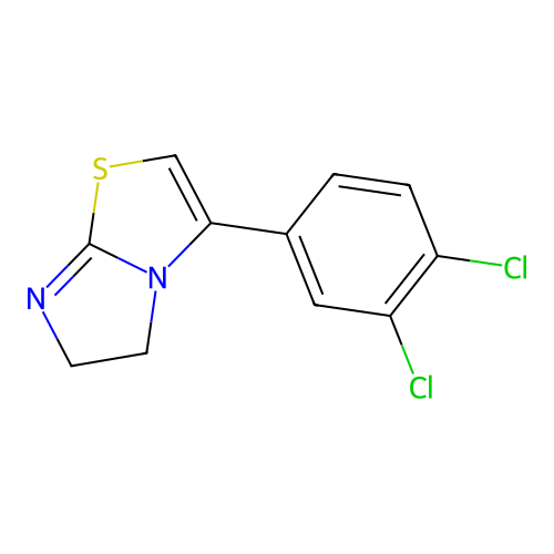 3-(3,4-Dichlorophenyl)-5,6-dihydroimidazo[2,1-b][1,3]thiazole structure