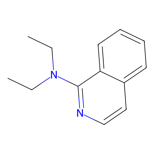 N,N-Diethyl-1-isoquinolinamine structure