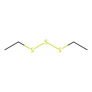 二乙基三硫化物 structure