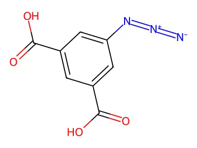 5-Azidoisophthalic acid structure