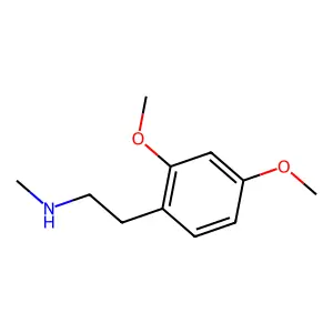 [2-(2,4-Dimethoxyphenyl)ethyl](methyl)amine structure