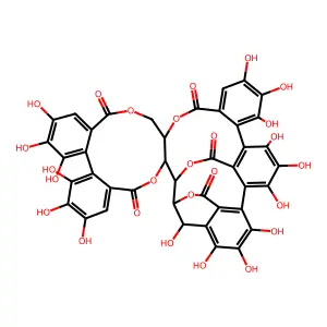 栗涩素 structure