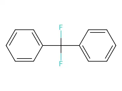 Difluorodiphenylmethane structure