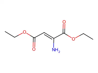 Aspartic acid, 1,4-diethyl ester structure
