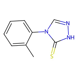 4-(2-methylphenyl)-4H-1,2,4-triazole-3-thiol structure