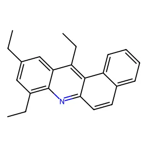 8,10,12-Triethylbenzo[a]acridine structure