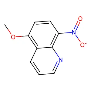 5-Methoxy-8-nitroquinoline structure