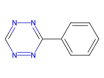 3-Phenyl-1,2,4,5-tetrazine structure