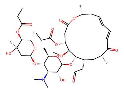 Midecamycin A3 structure