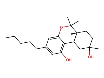 Cyclohexyl(ethoxy)phenylacetic acid structure