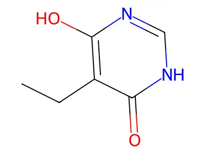 4,6-Dihydroxy-5-ethylpyrimidine structure