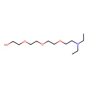 2-{2-[2-(2-Diethylamino-ethoxy)-eth oxy]-ethoxy}-ethanol structure