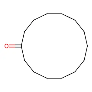 Cyclotetradecan-1-one structure