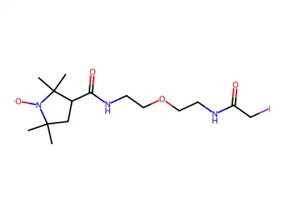 N-[2-[2-[(2-iodoacetyl)amino]ethoxy]ethyl]-1- structure