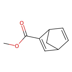 Methyl bicyclo(2.2.1)hepta-2,5-diene-2-carboxylate structure