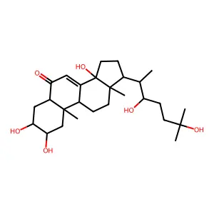 蜕皮酮 structure