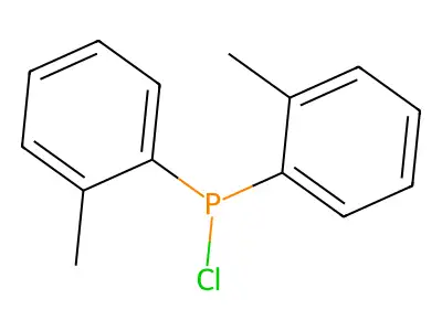 Chlorodi(o-tolyl)phosphine structure