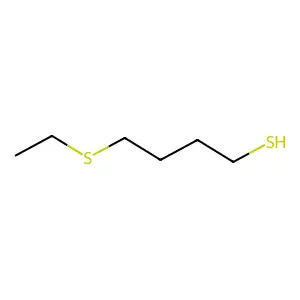 5-Thia-1-heptanethiol structure